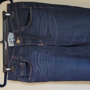 Jolt Mid-Rise Dark Skinny Jeans